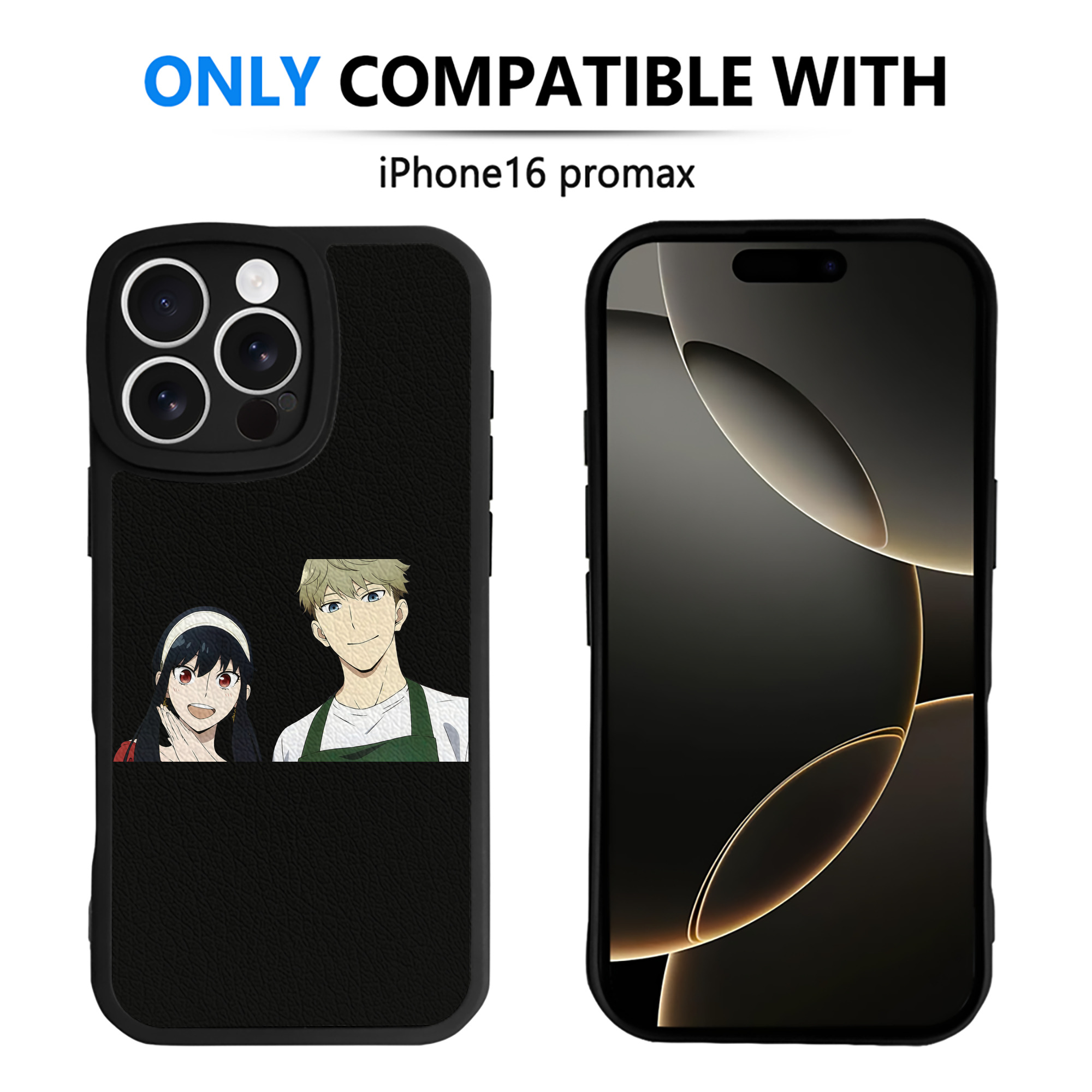 （画像用） SPY×FAMILY间谍家家酒 【iPhone 16シリーズ対応】シリコンスマホケース（レザー調） 材質：シリコン